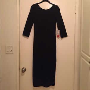 Black Midi Dress